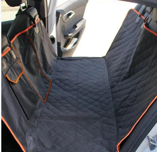 dog car seat cover Dog's Contrast Trim Car Seat Cover - Premium Protection & Style WLP Company