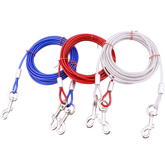 Outdoor Anti-Bite Tie Out Cable - Stainless Steel