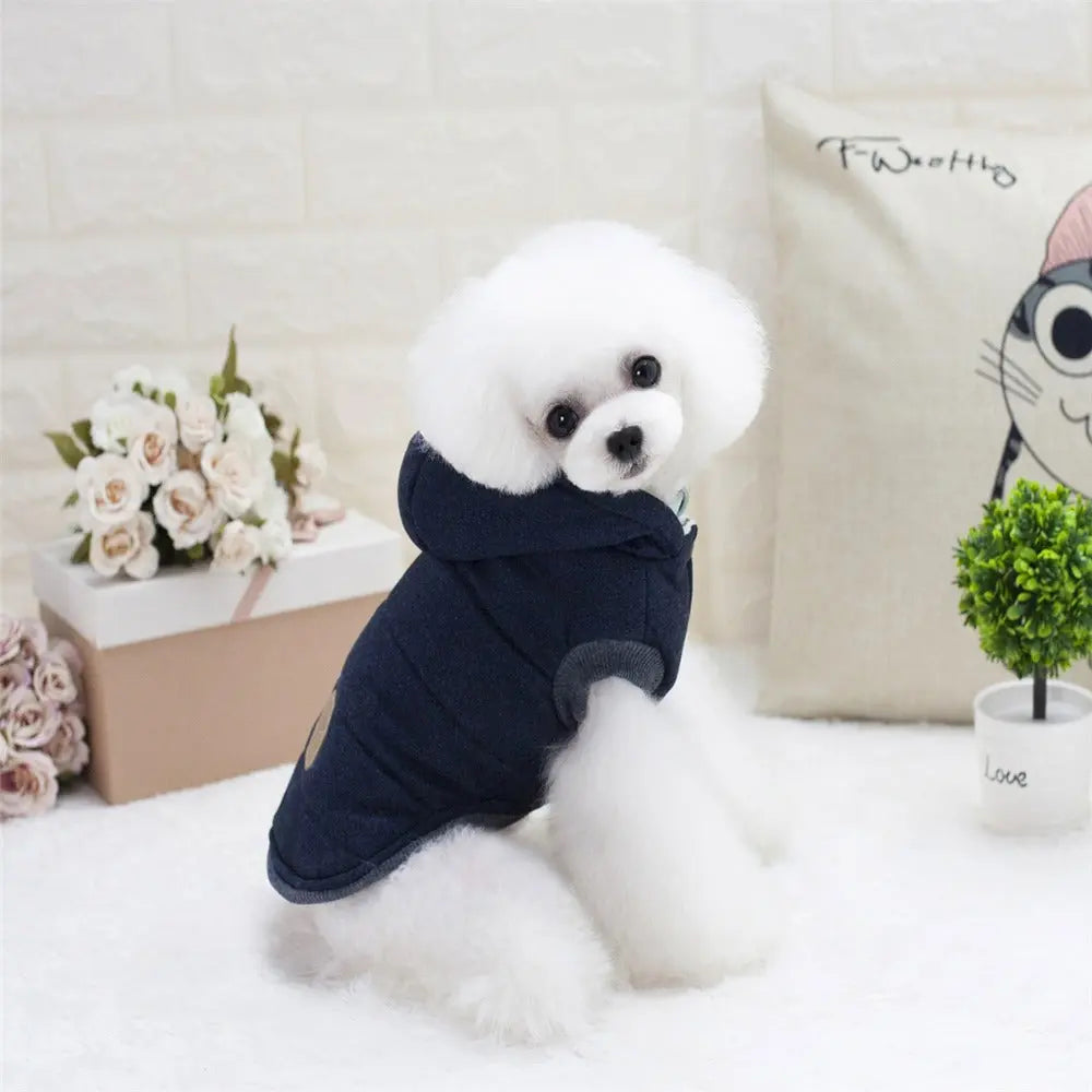 Warm & Stylish Thick Winter Dog Coat - Perfect for Cold Weather Adventures WLP Company