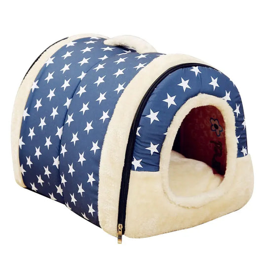 pet bed Collapsible Design Printed Warm Bed WLP Company