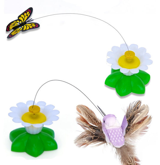 Electric Colorful Butterfly Toy for Pets
