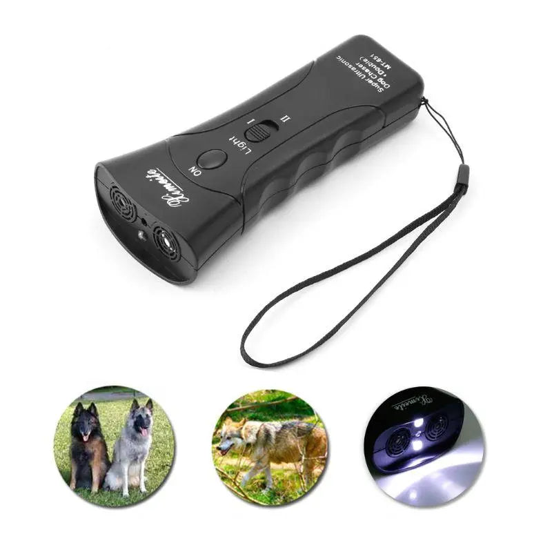 Ultrasonic Dog Training Device with LED Light WLP Company