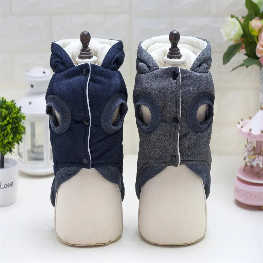 Warm & Stylish Thick Winter Dog Coat - Perfect for Cold Weather Adventures WLP Company