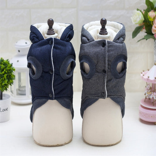 Warm & Stylish Thick Winter Dog Coat - Perfect for Cold Weather Adventures