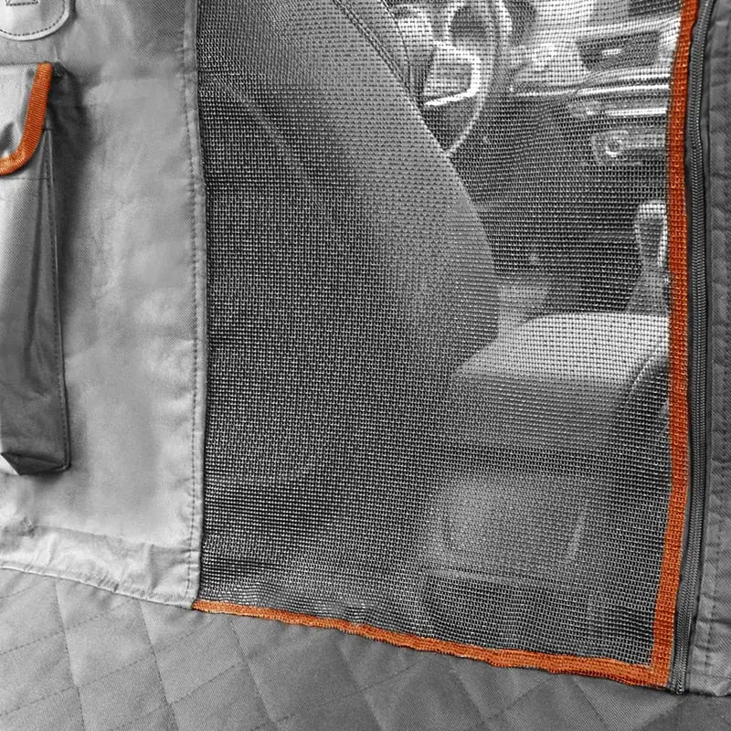 dog car seat cover Dog's Contrast Trim Car Seat Cover - Premium Protection & Style WLP Company
