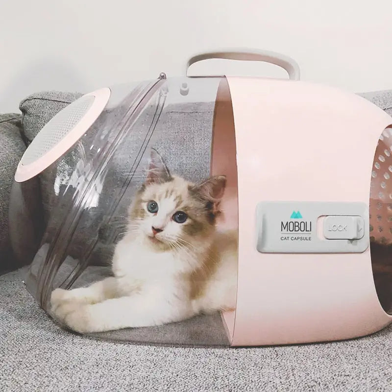 travel carrier  Capsule Shaped Carrier for Pets - The Ultimate Travel Companion WLP Company