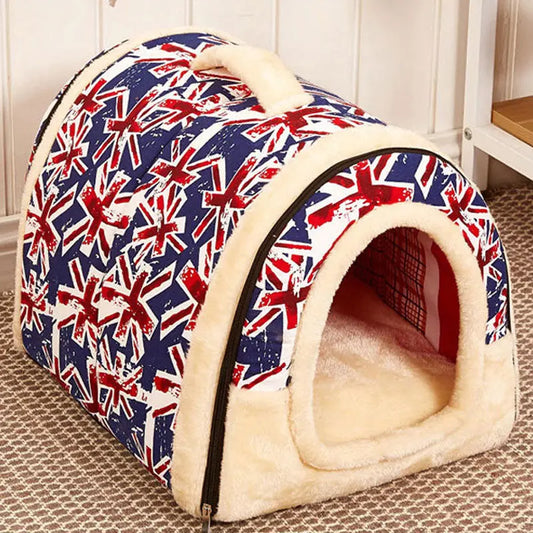pet bed Collapsible Design Printed Warm Bed WLP Company