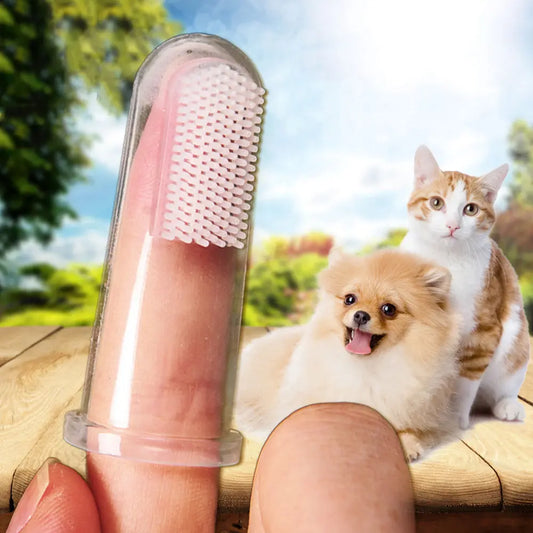 pet toothbrush Soft Finger Toothbrush for Pets WLP Company