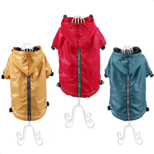 Dog Raincoat with Fleece Lining - Ultimate Weather Protection & Warmth