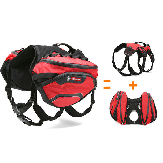 Dogs Waterproof Outdoor Backpack Harness - Adventure Ready