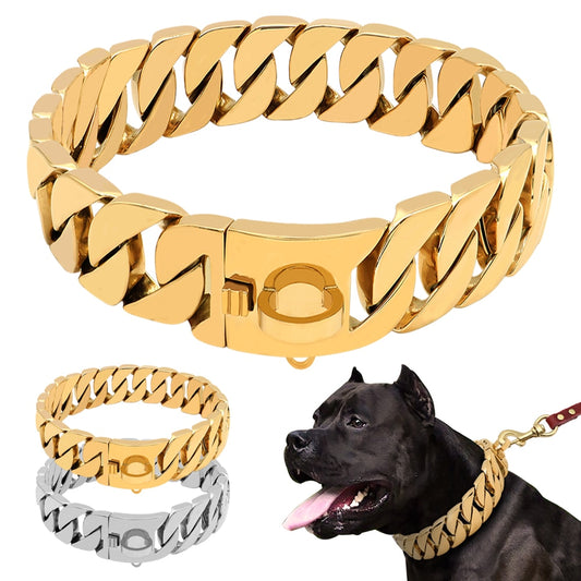 Strong Chain Styled Dog Collar
