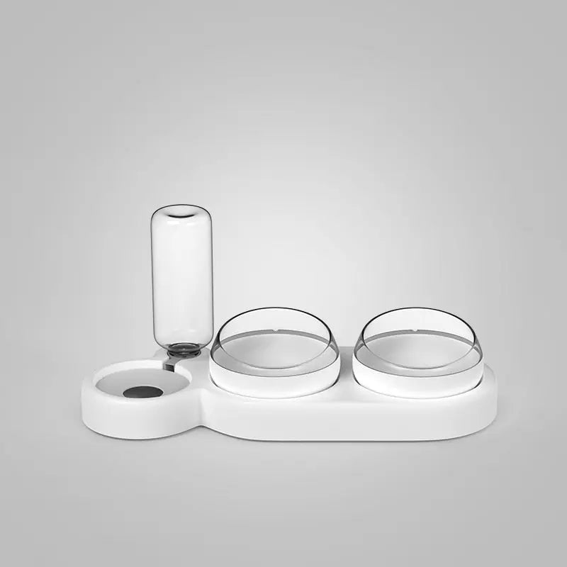 Triple Cat Bowl with Automatic Water Feeder WLP Company