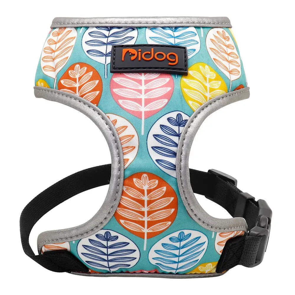 Breathable Printed Nylon Dog Harness Vest WLP Company