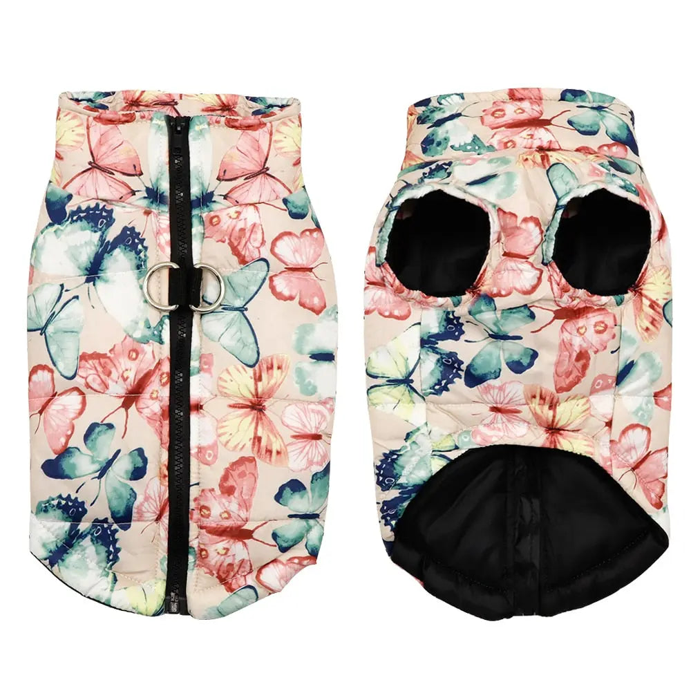 waterproof dog vest- Insulated Hoodie Design with Polyester WLP Company