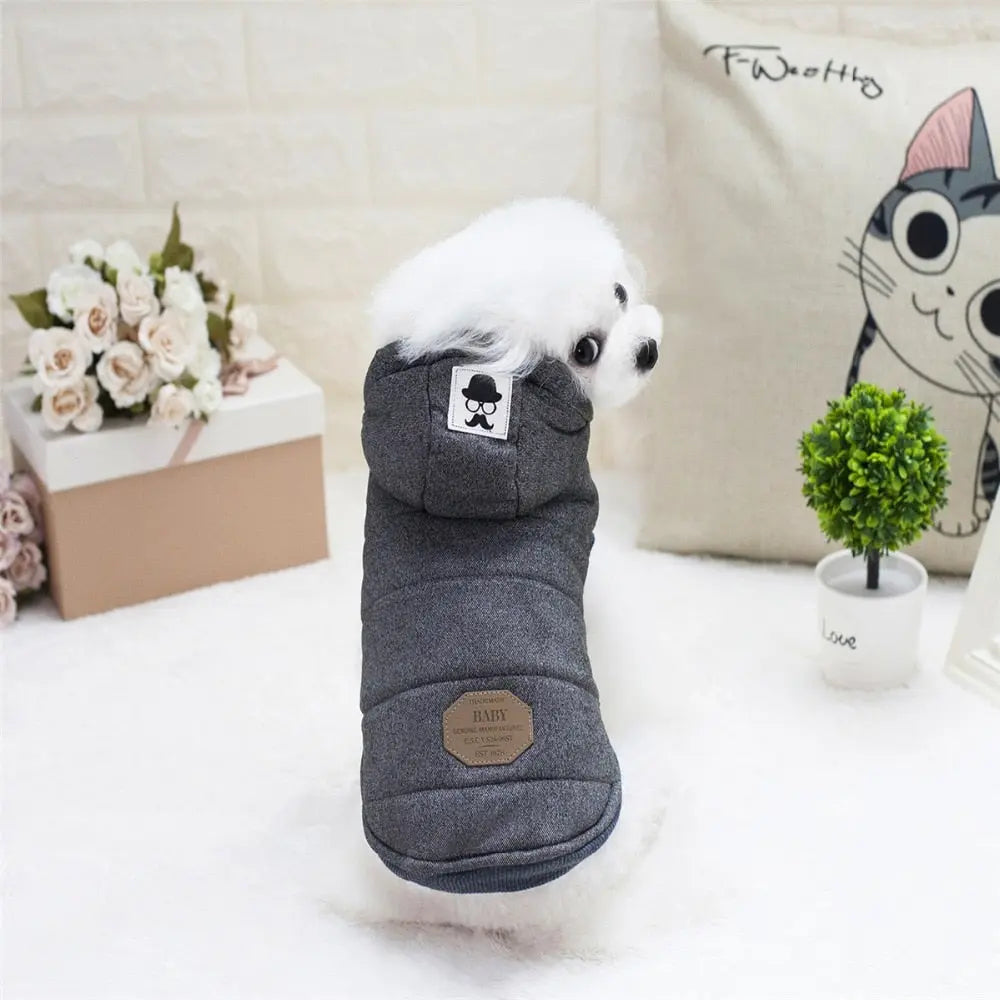 Warm & Stylish Thick Winter Dog Coat - Perfect for Cold Weather Adventures WLP Company