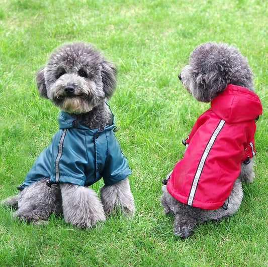 Dog Raincoat with Fleece Lining - Ultimate Weather Protection & Warmth
